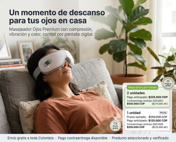 Masajeador Ojos Premium