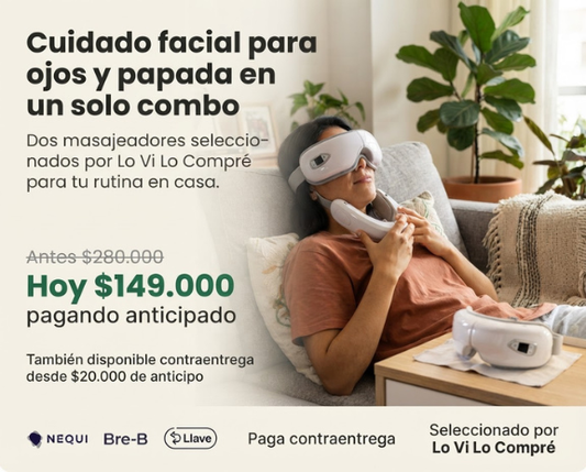 Combo Masajeador Facial Ojos Mas Papada