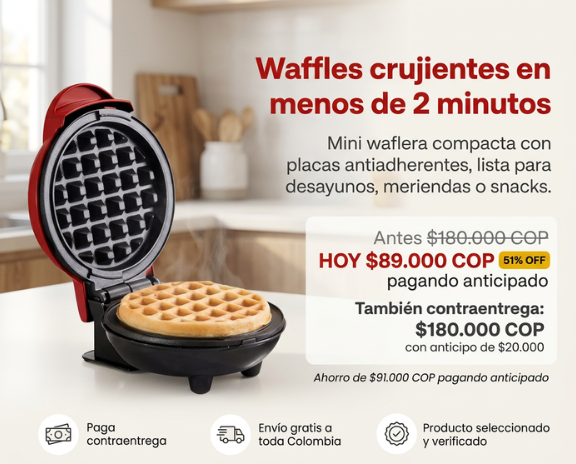 Mini Waflera Redonda
