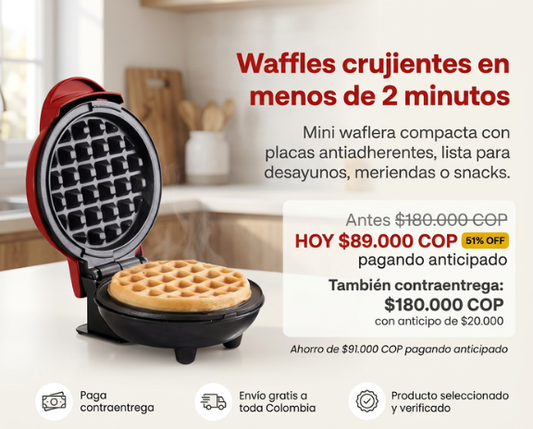 Mini Waflera Redonda