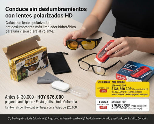 Gafas Conduccion más Liquido