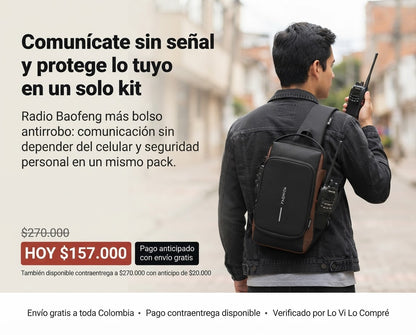 Radio Baofeng más Bolsoantirrobo