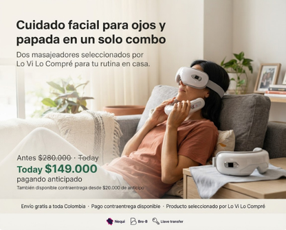 Combo Masajeador Facial Ojos Mas Papada