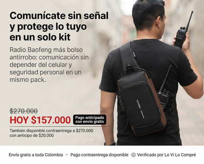 Radio Baofeng más Bolsoantirrobo