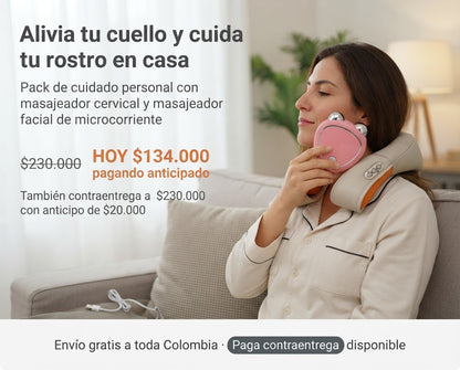 Masajeador Cervical más Masajeado Facial
