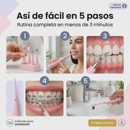DESPRENDE SARRO Y MANCHAS EN CASA — SONIC SMILE™